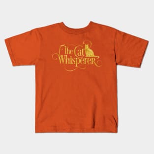 The Cat Whisperer Kids T-Shirt